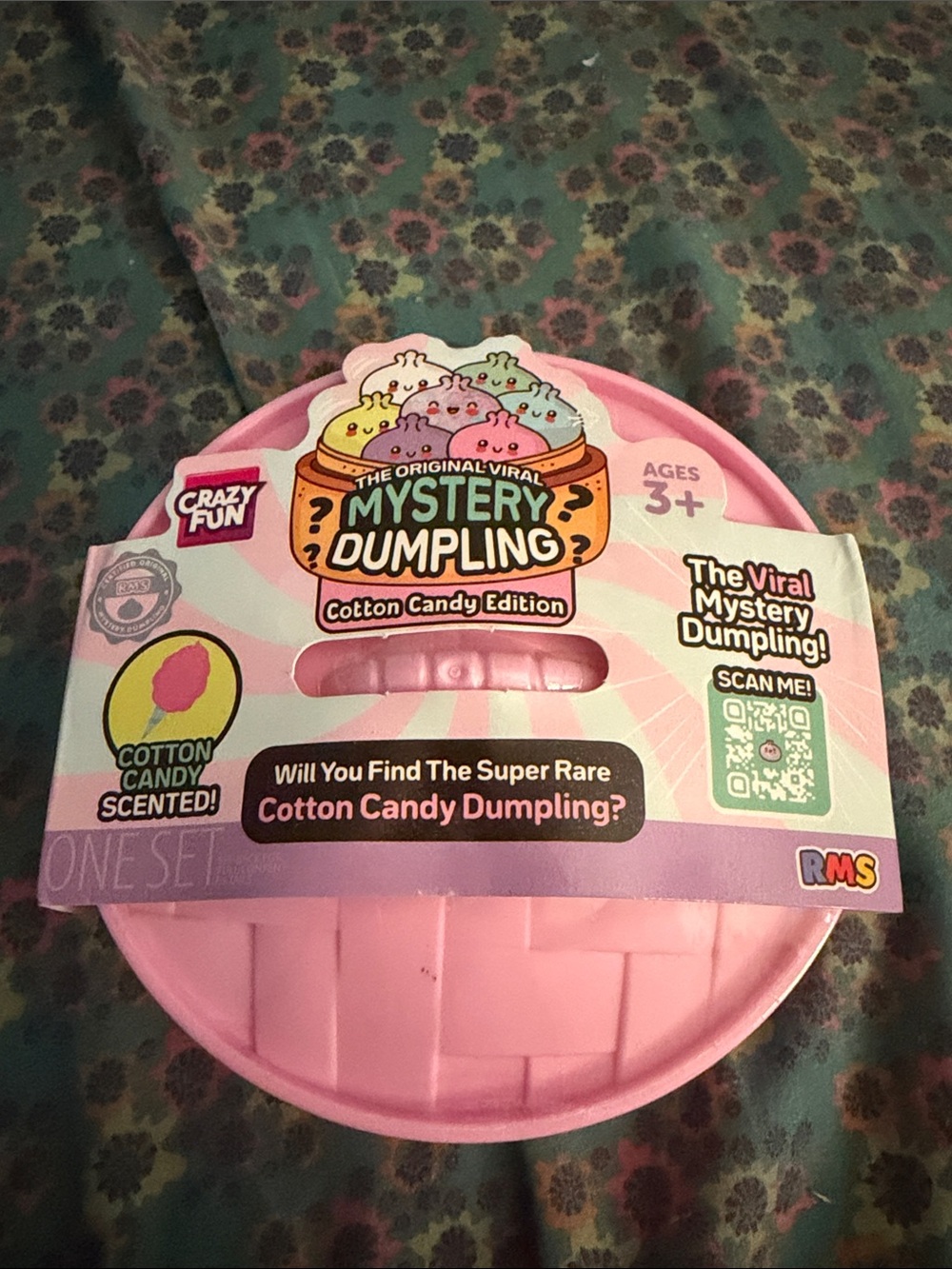 Cotton Candy Edition Scented Collectible mystery dumpling – Pink